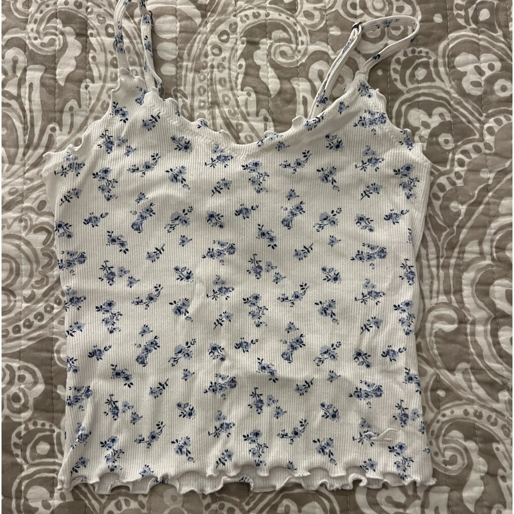 Hollister Floral Tank Top